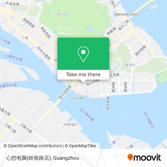 心想电脑(岭南路店) map