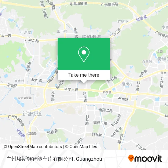 广州埃斯顿智能车库有限公司 map