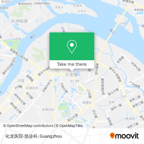 化龙医院-急诊科 map