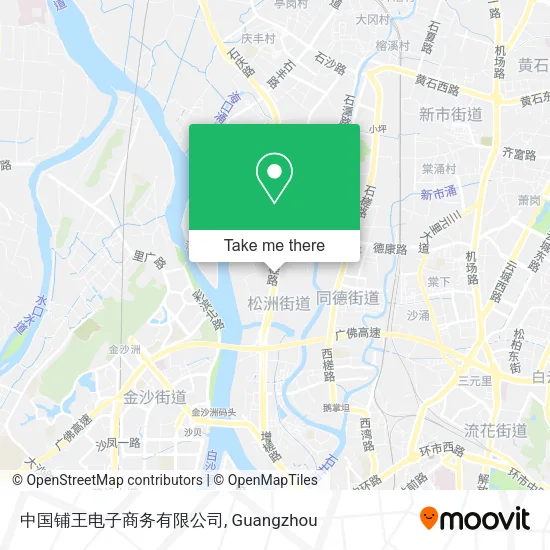 中国铺王电子商务有限公司 map