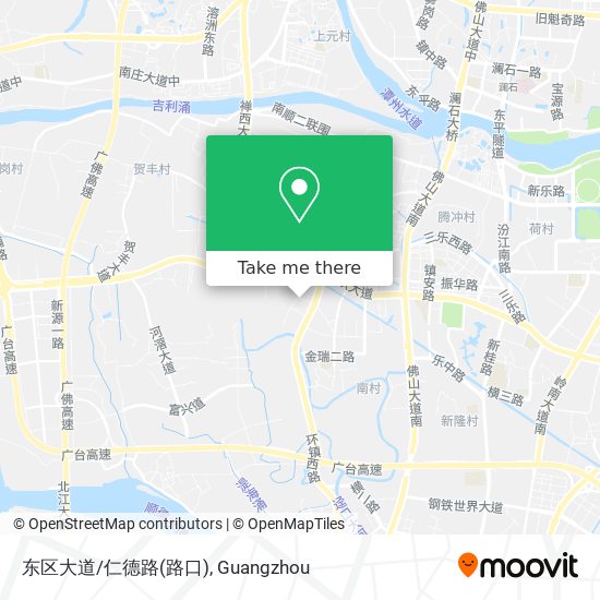 东区大道/仁德路(路口) map
