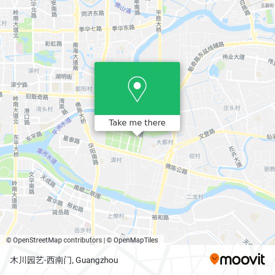 木川园艺-西南门 map