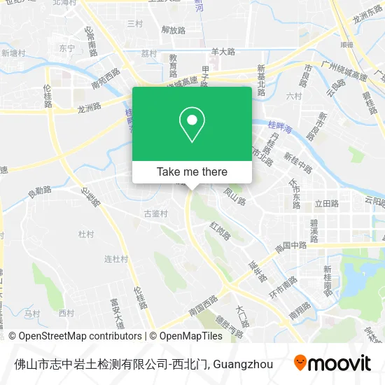佛山市志中岩土检测有限公司-西北门 map
