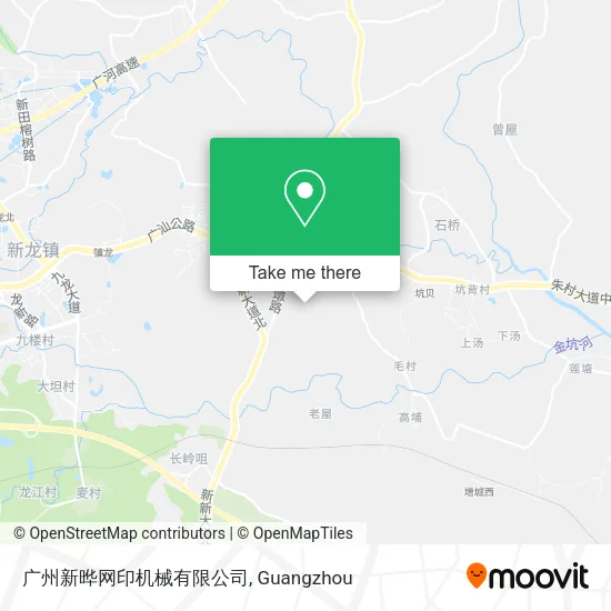 广州新晔网印机械有限公司 map