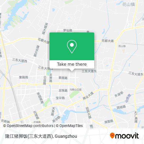 隆江猪脚饭(三东大道西) map