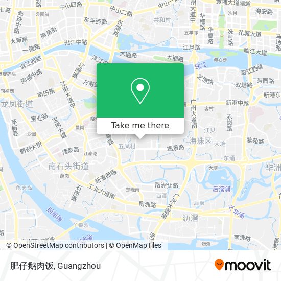肥仔鹅肉饭 map