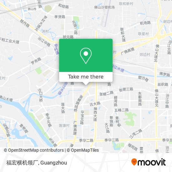 福宏横机领厂 map