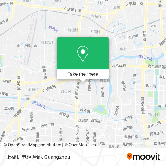 上福机电经营部 map