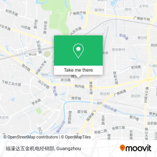 福濠达五金机电经销部 map