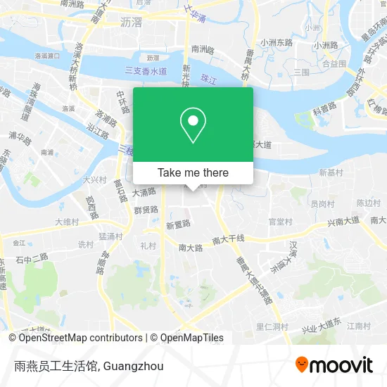 雨燕员工生活馆 map
