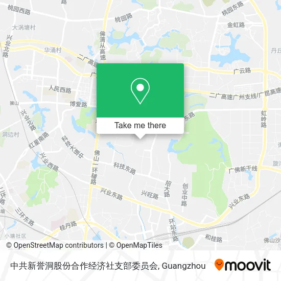 中共新誉洞股份合作经济社支部委员会 map