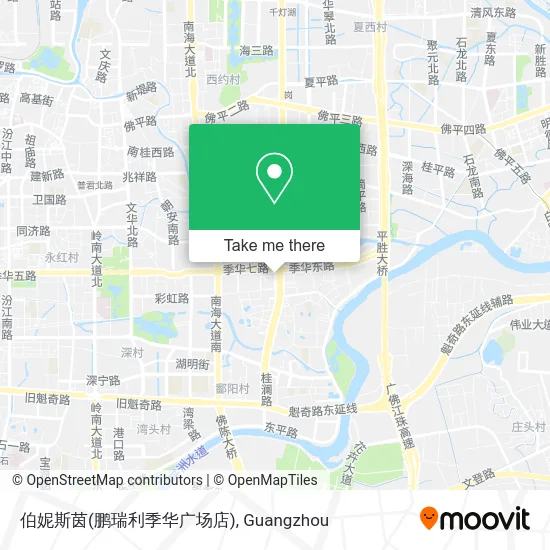 伯妮斯茵(鹏瑞利季华广场店) map