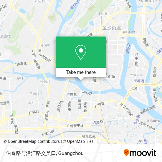 伯奇路与沿江路交叉口 map