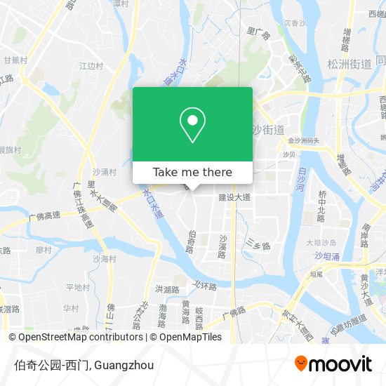 伯奇公园-西门 map
