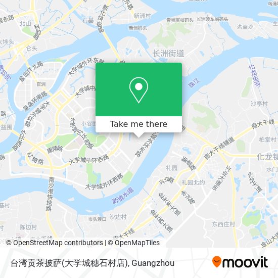 台湾贡茶披萨(大学城穗石村店) map