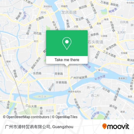 广州市浦特贸易有限公司 map