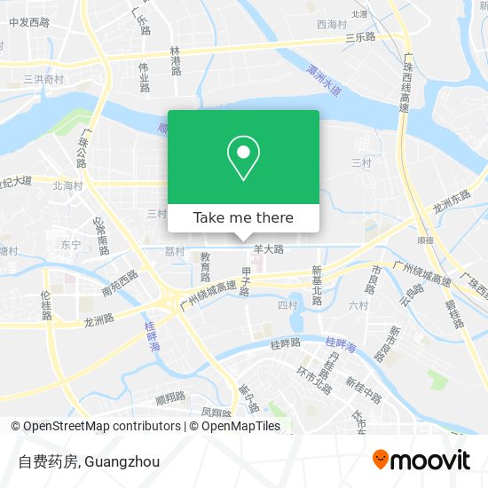 自费药房 map