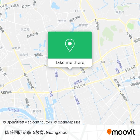 隆盛国际跆拳道教育 map