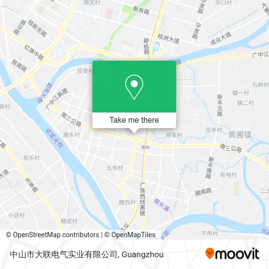 中山市大联电气实业有限公司 map