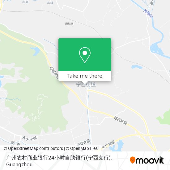 广州农村商业银行24小时自助银行(宁西支行) map