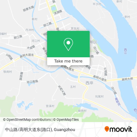 中山路/高明大道东(路口) map