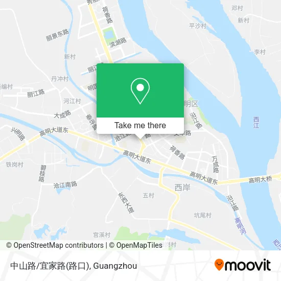 中山路/宜家路(路口) map