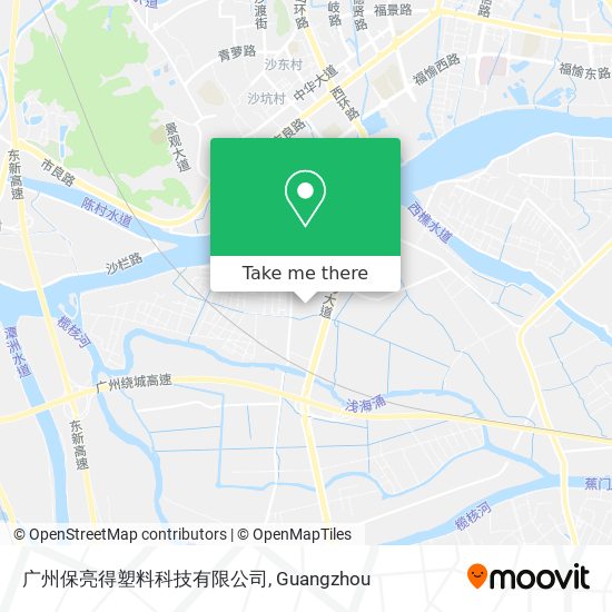 广州保亮得塑料科技有限公司 map