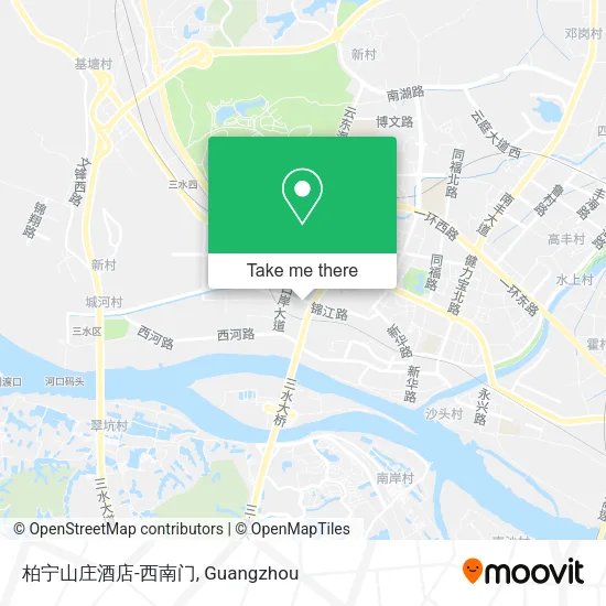柏宁山庄酒店-西南门 map