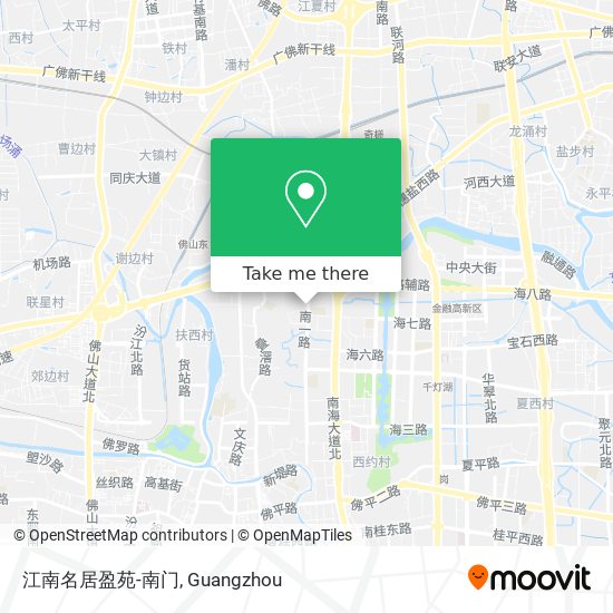 江南名居盈苑-南门 map