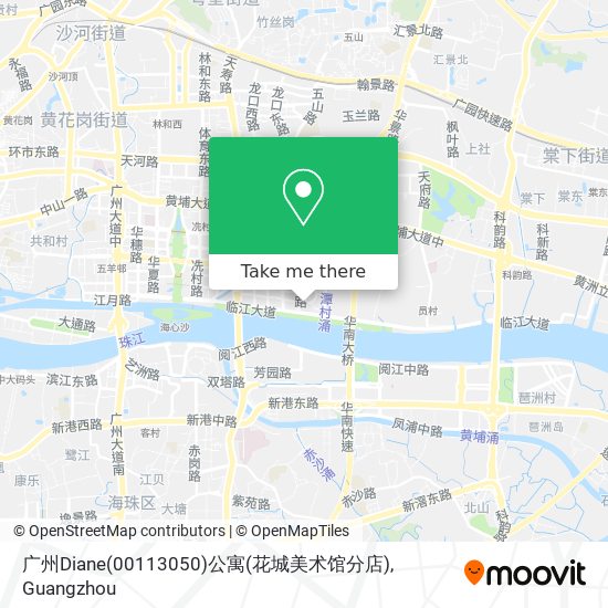 广州Diane(00113050)公寓(花城美术馆分店) map