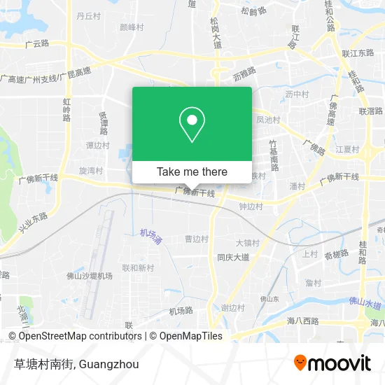 草塘村南街 map