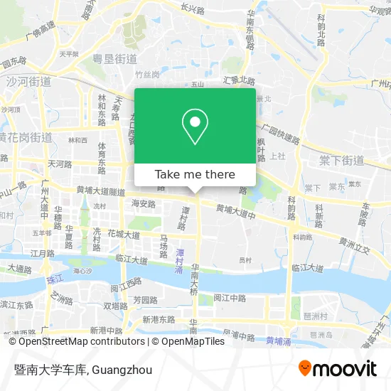 暨南大学车库 map