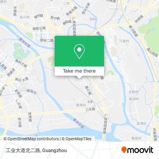 工业大道北二路 map