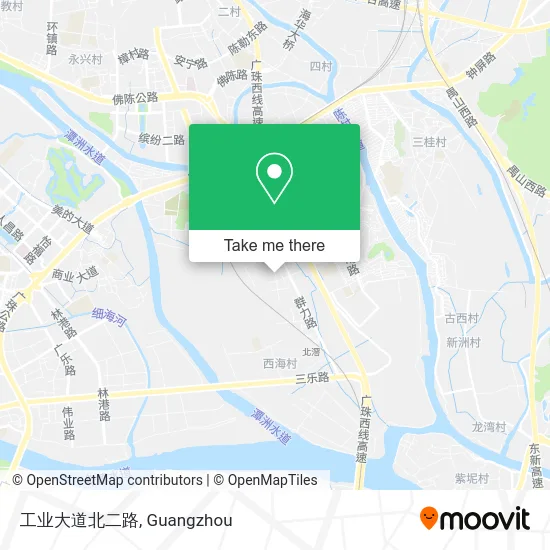 工业大道北二路 map