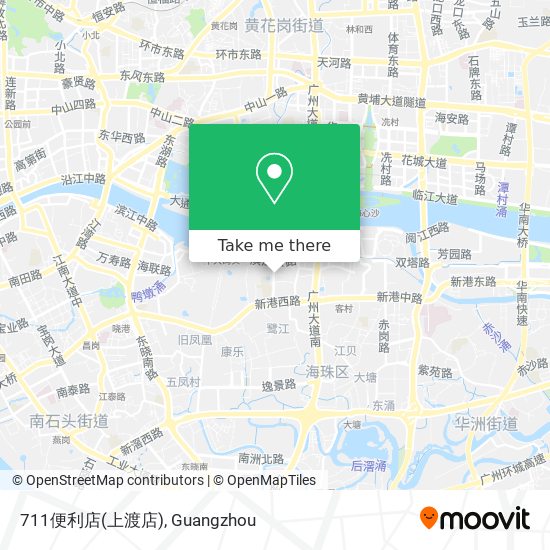 711便利店(上渡店) map