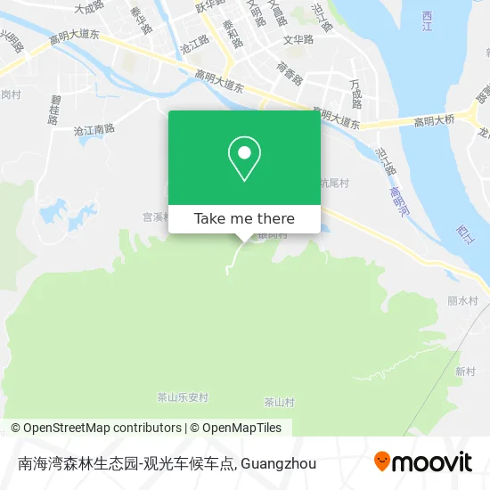 南海湾森林生态园-观光车候车点 map