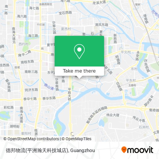德邦物流(平洲瀚天科技城店) map