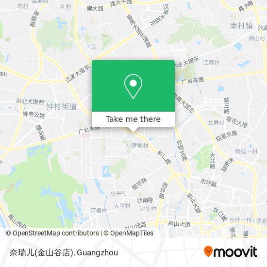 奈瑞儿(金山谷店) map
