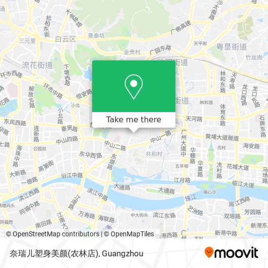 奈瑞儿塑身美颜(农林店) map