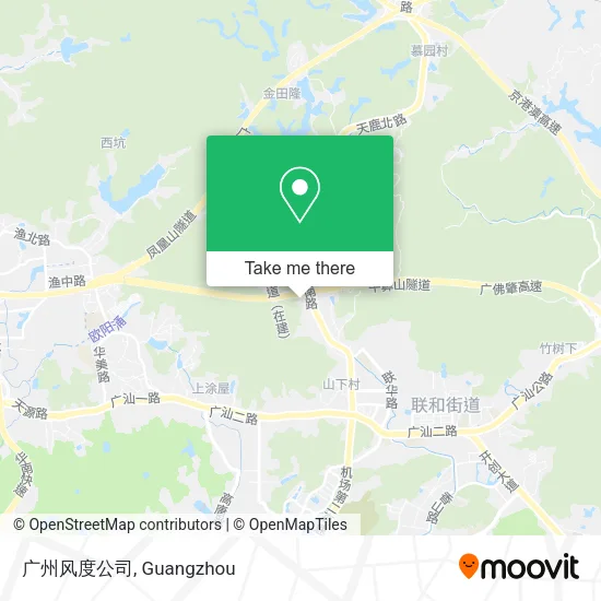 广州风度公司 map