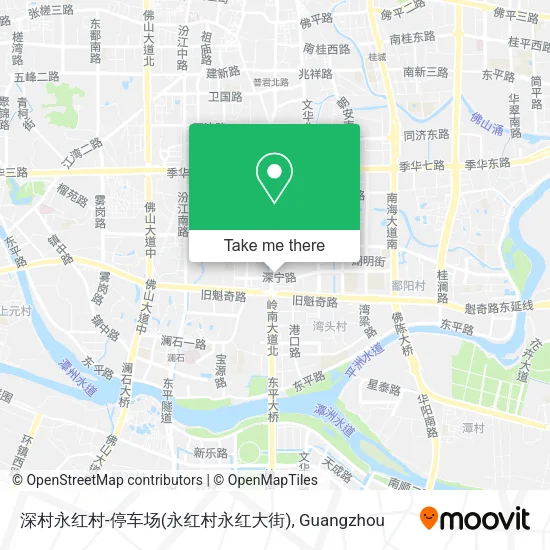 深村永红村-停车场(永红村永红大街) map