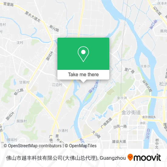 佛山市越丰科技有限公司(大佛山总代理) map