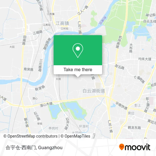 合宇仓-西南门 map