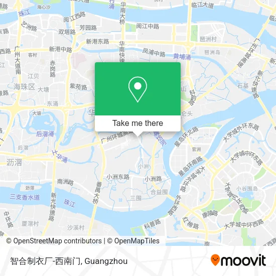 智合制衣厂-西南门 map