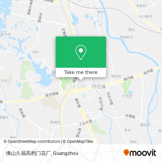 佛山久福高档门花厂 map