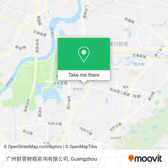 广州财荟财税咨询有限公司 map