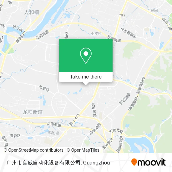 广州市良威自动化设备有限公司 map