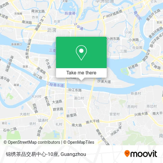 锦绣茶品交易中心-10座 map
