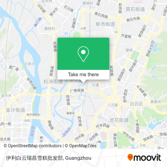 伊利白云瑞昌雪糕批发部 map