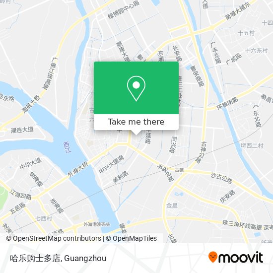 哈乐购士多店 map